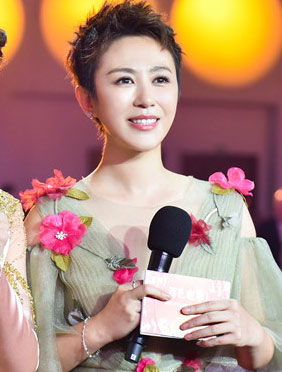 <font color='#FFCC33'>马丽文联春晚舞台主持首</font>