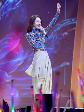 <b>《这就是歌唱》张韶涵谈“圈粉”：歌手该有气度</b>