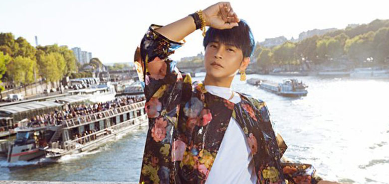 陈志朋巴黎写真曝光  随性混搭刷新时尚新潮流