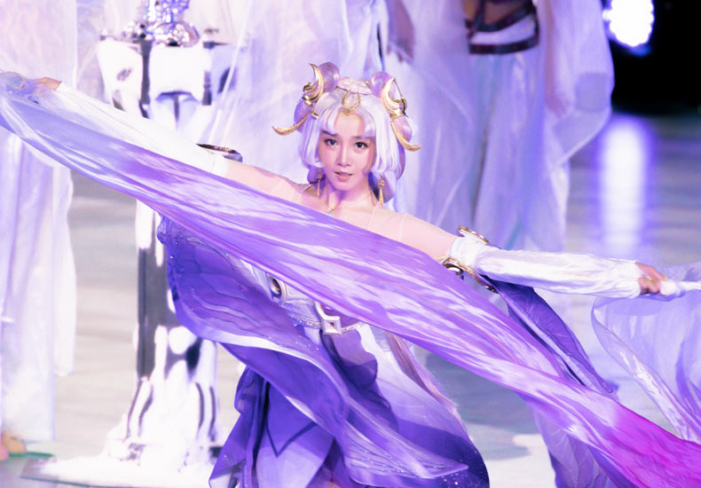 王者荣耀新英雄发布陈小纭惊艳亮相 被称“王者最美嫦娥”