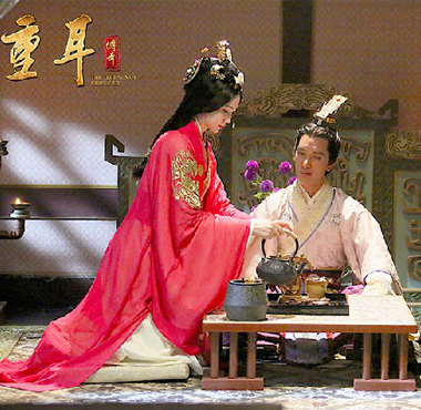 蓝心妍《重耳传奇》女追