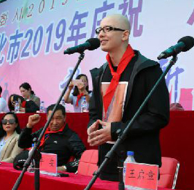 陪支教小朋友共度儿童节！平安参加敦化