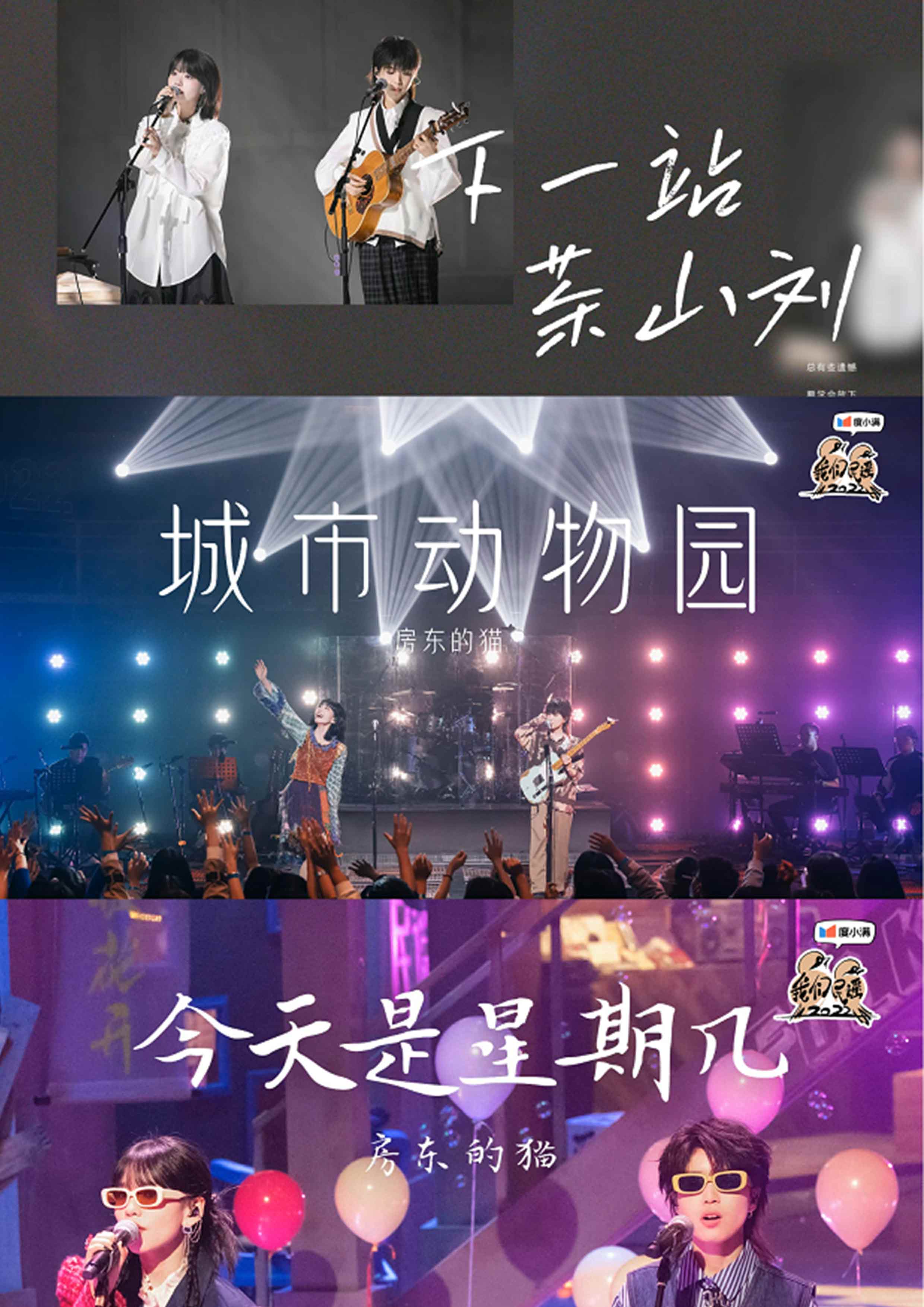 我们民谣2022收官 房东的猫舞台致敬王小