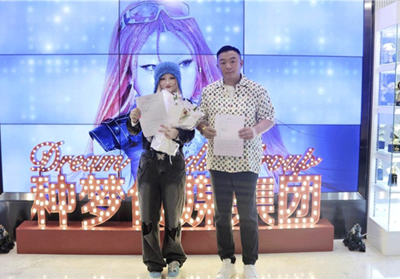 助力音乐人海外追梦 种梦音乐D.M.G签约女