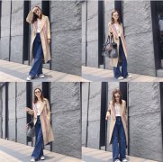 范玮琪机场街拍曝光 慵懒时尚笑容灿烂