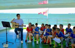 品冠奏响“海上音乐会” 《同一堂课》老狼师生雪地共谱音乐“送别”