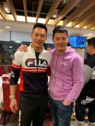 张兆辉主演剧集《黄金有罪》煞科宴 场面热闹