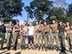 陈慧康《特战荣耀》晒杀青照 即将踏上“征途”