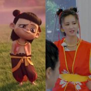 张歆艺真人版哪吒曝光 网友：不愧是我二姐