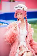 女明星粉发图鉴 谁是你心中的人间水蜜桃